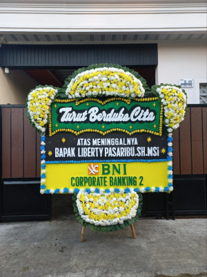 Papan Bunga Duka di Pamusian