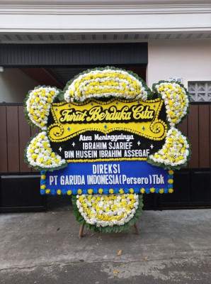 Papan Bunga Duka di Pamusian