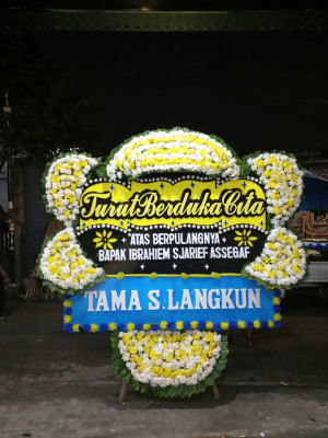 Papan Bunga Duka di Pamusian