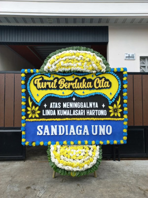 Papan Bunga Duka di Pamusian