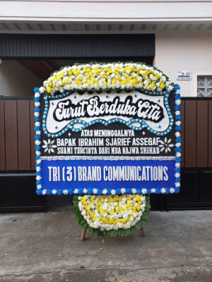 Papan Bunga Duka di Pamusian
